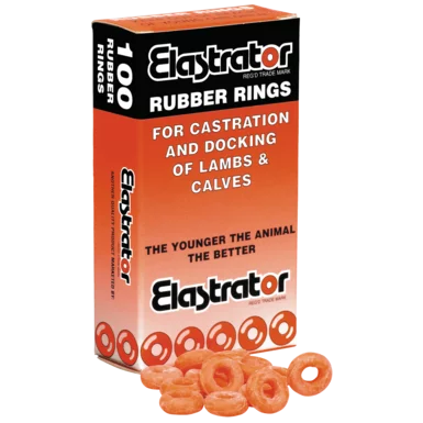 Elastrator Rubber Rings 100 Pack