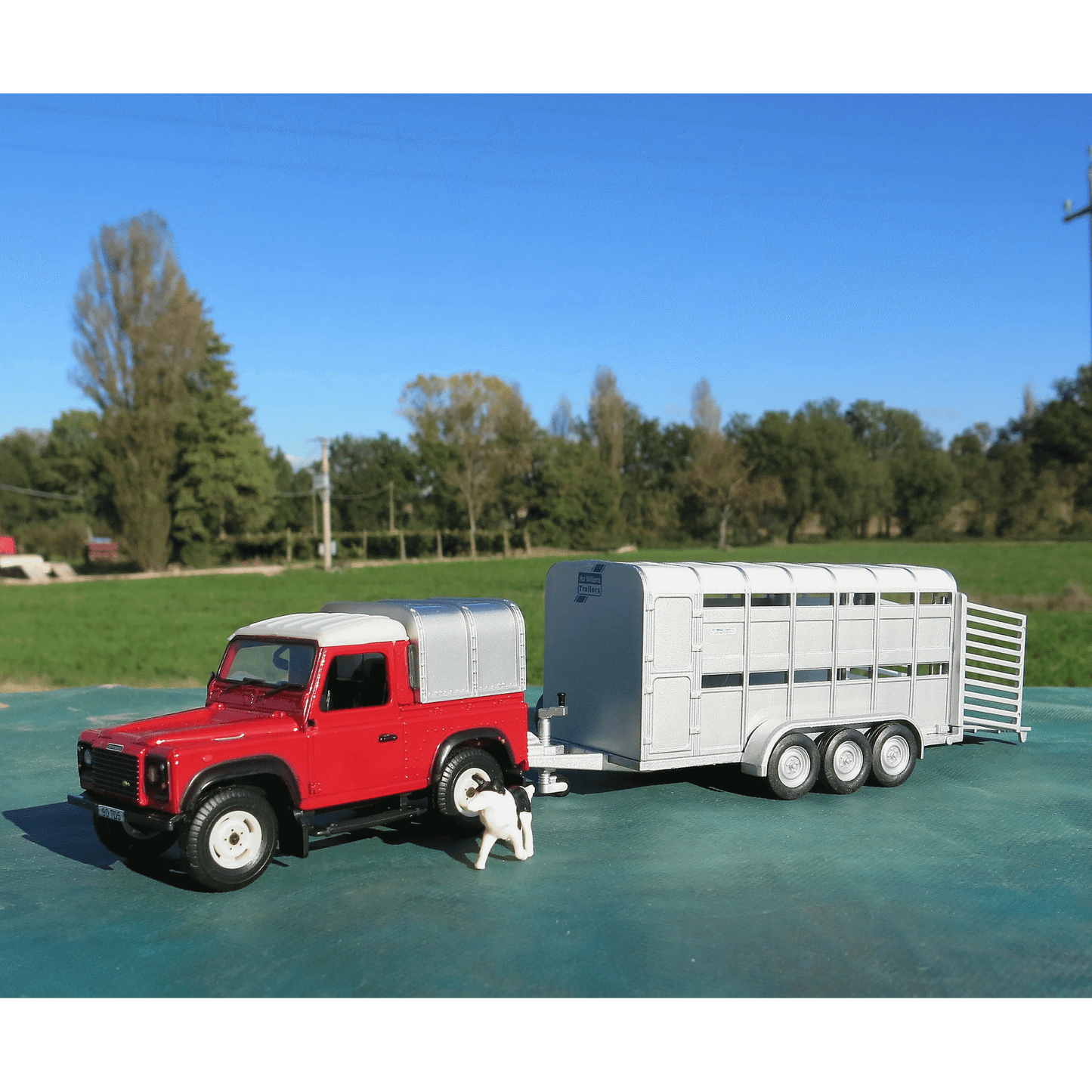 Britains Toys Ifor Williams Livestock Trailer