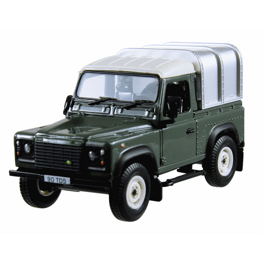 Britains Toys LAND ROVER DEFENDER 90 + CANOPY - GREEN