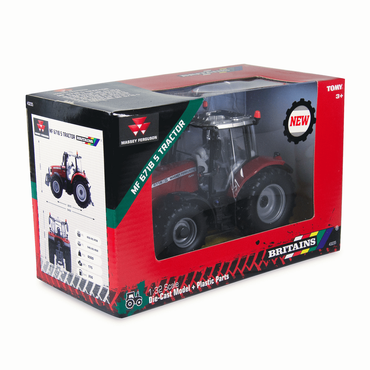 Britains Toys Massey Ferguson 6718 S