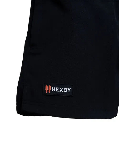 Hexby DuraDri Black Harlequin Shorts
