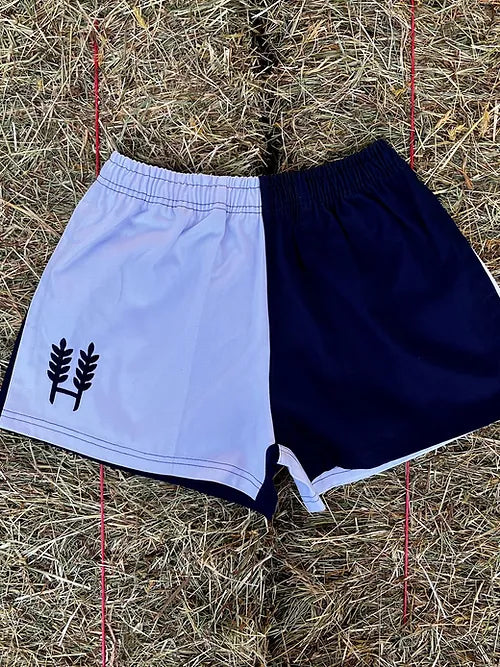 Hexby Navy/White Harlequin Shorts