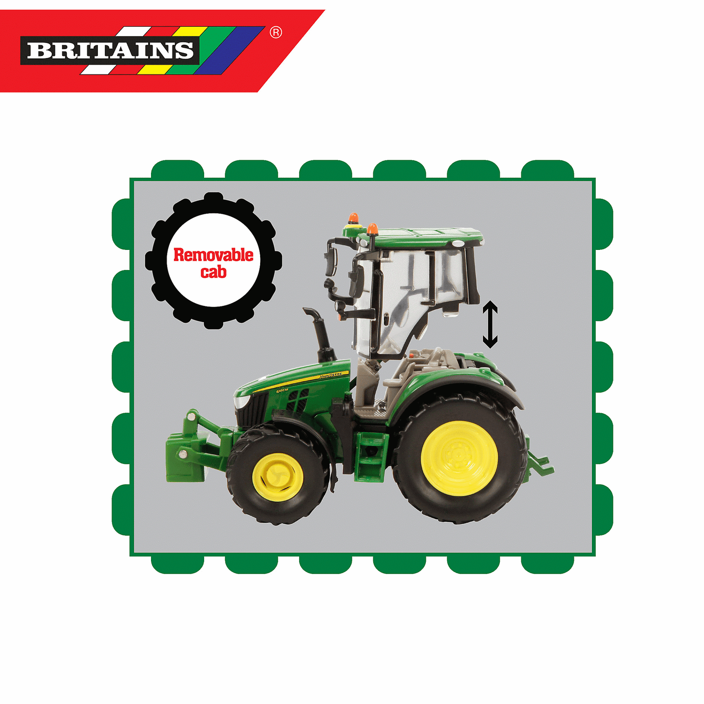 Britains Toys John Deere 6120M