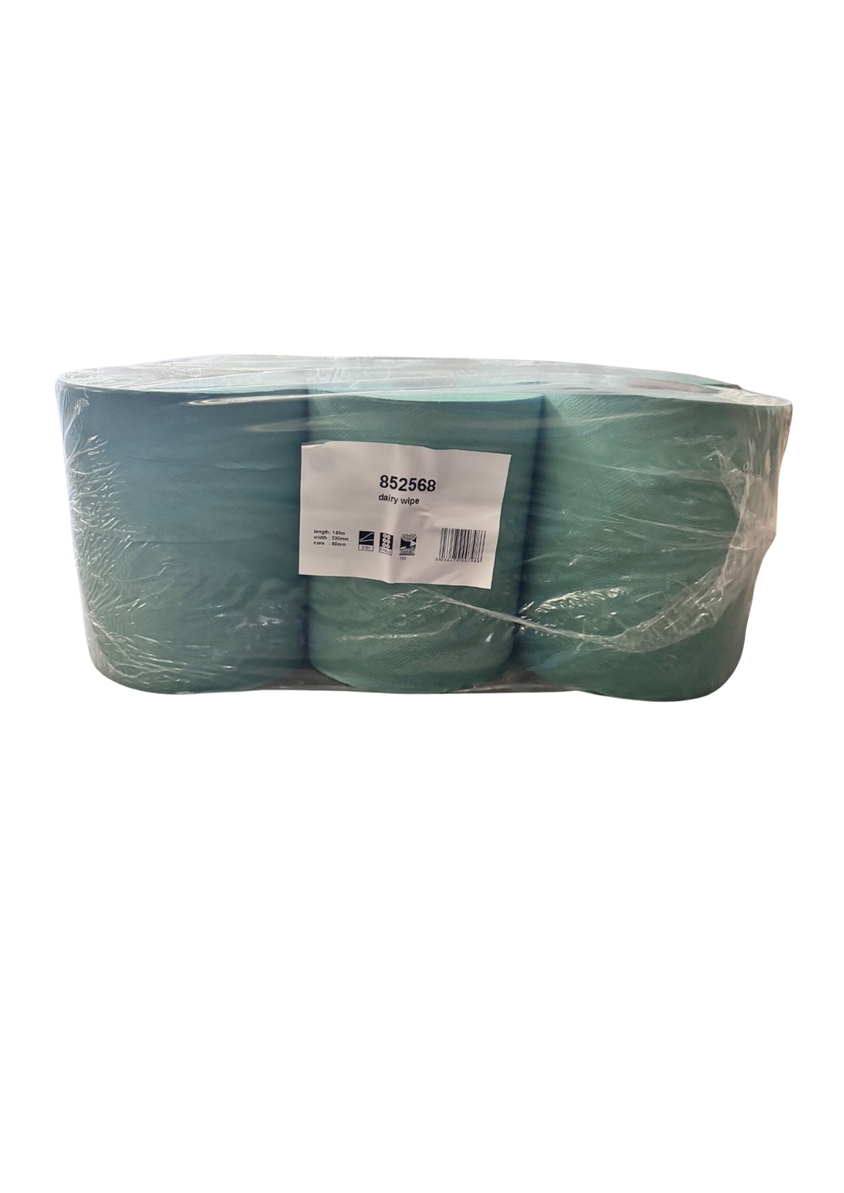 Tufcel/Lucart Green 2-PLY Dairy Wipes