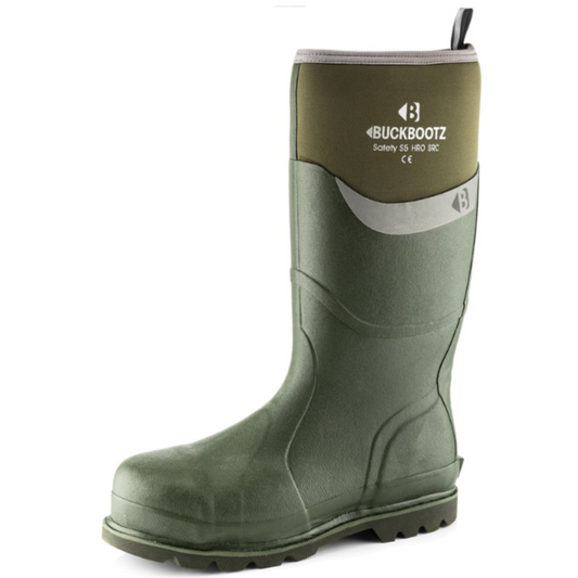 BUCKBOOTZ BBZ6000 Safety Neoprene Wellingtons