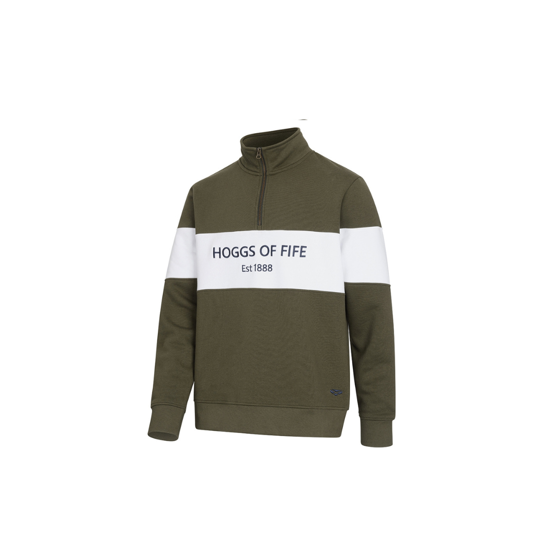 Hoggs Dumfries Mens 1/4 Zip Fleece