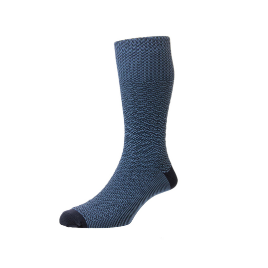Textured Jacquard Work Boot Half Hose Socks