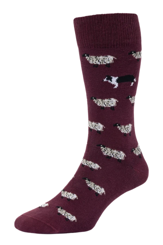 Sheep & Dog Socks HJ414