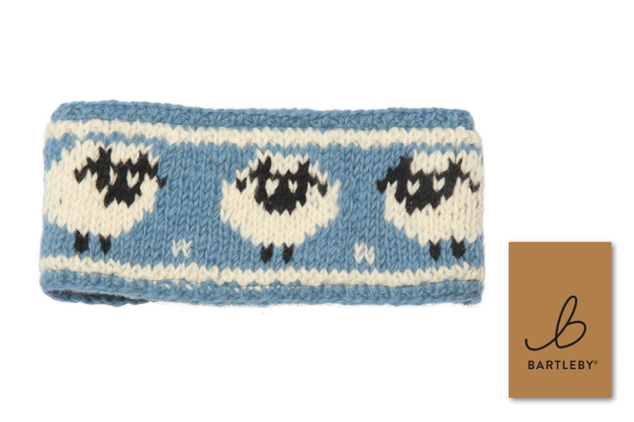 Bartleby Wool Knit Head Band - Sheep