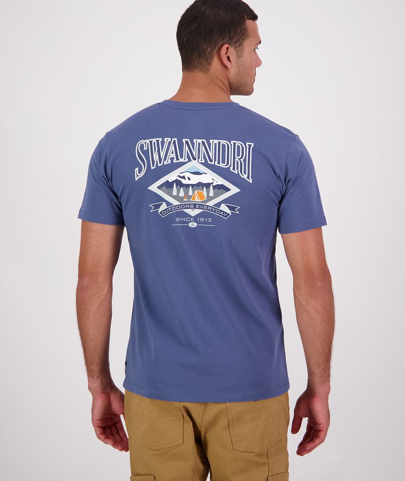 Swanndri Overnighter Printed T-Shirt