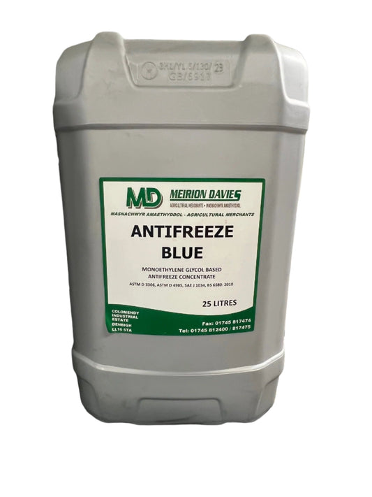 Meirion Davies Antifreeze Blue 25Liters