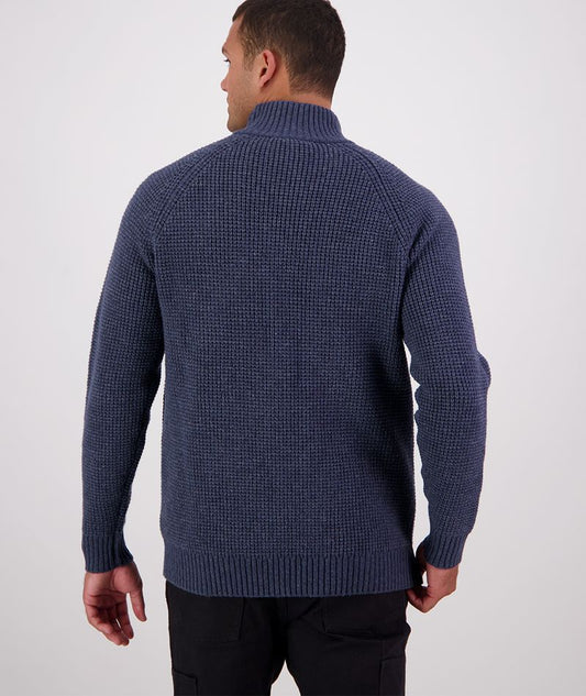 Swanndri Chalky Island Waffle Jumper