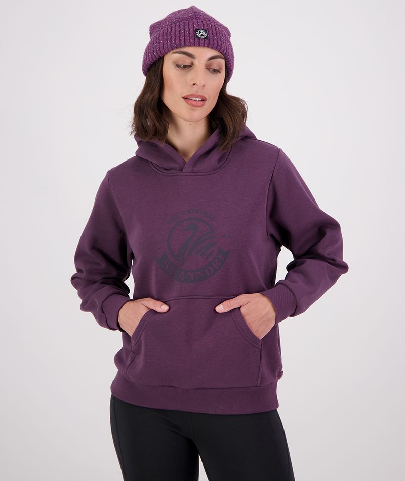 Swanndri Women's Original Print Hoodie