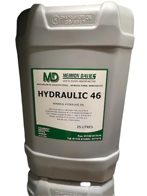 Meirion Davies Hydraulic 46 Oil 25 Liters