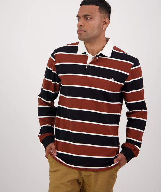 Swanndri Whitson Long Sleeve Rugby Shirt
