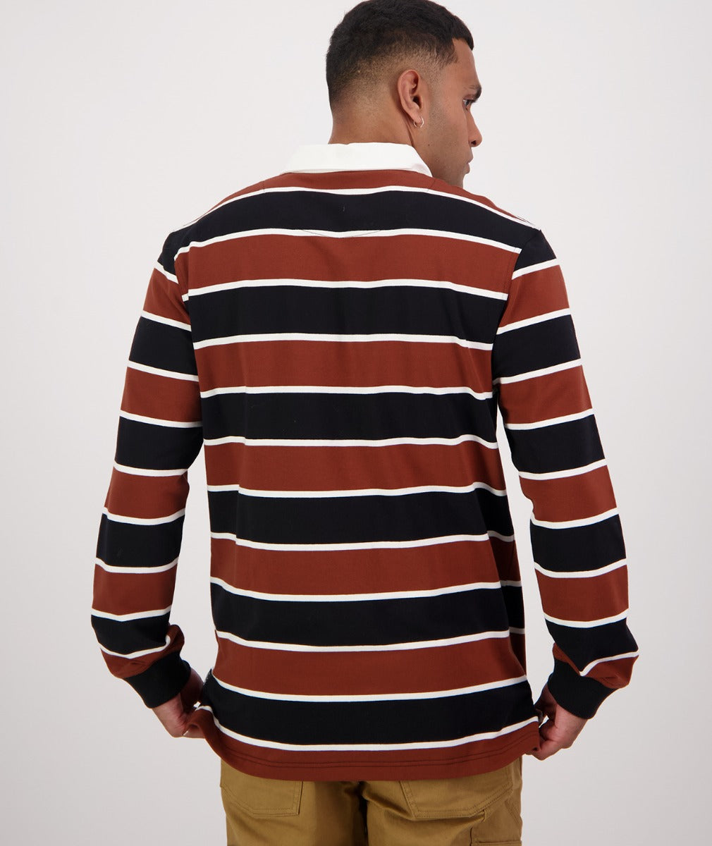 Swanndri Whitson Long Sleeve Rugby Shirt