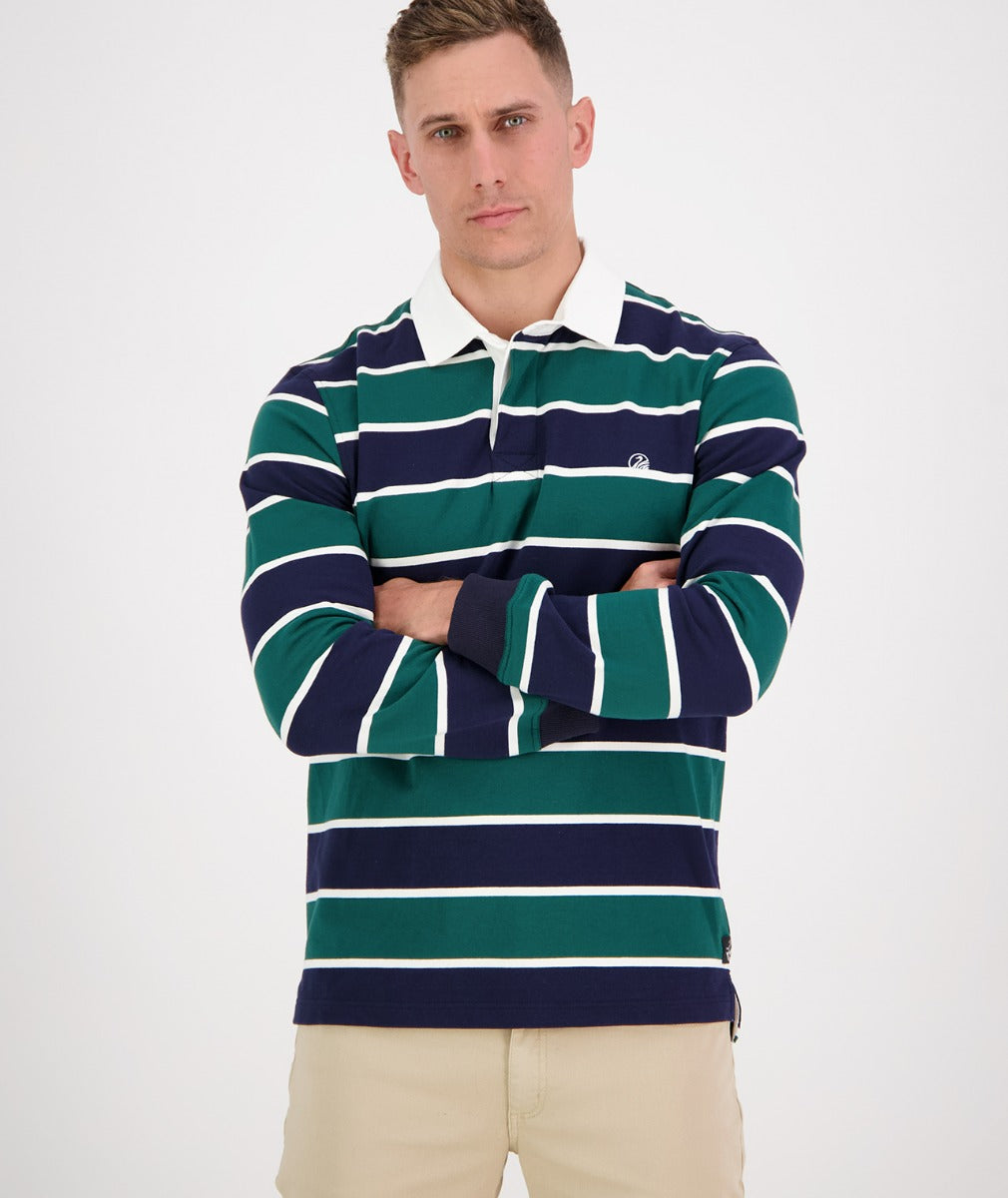 Swanndri Whitson Long Sleeve Rugby Shirt