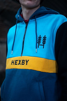 Hexby Mullet Shearing Hoodie - Blue