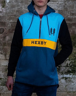 Hexby Mullet Shearing Hoodie - Blue