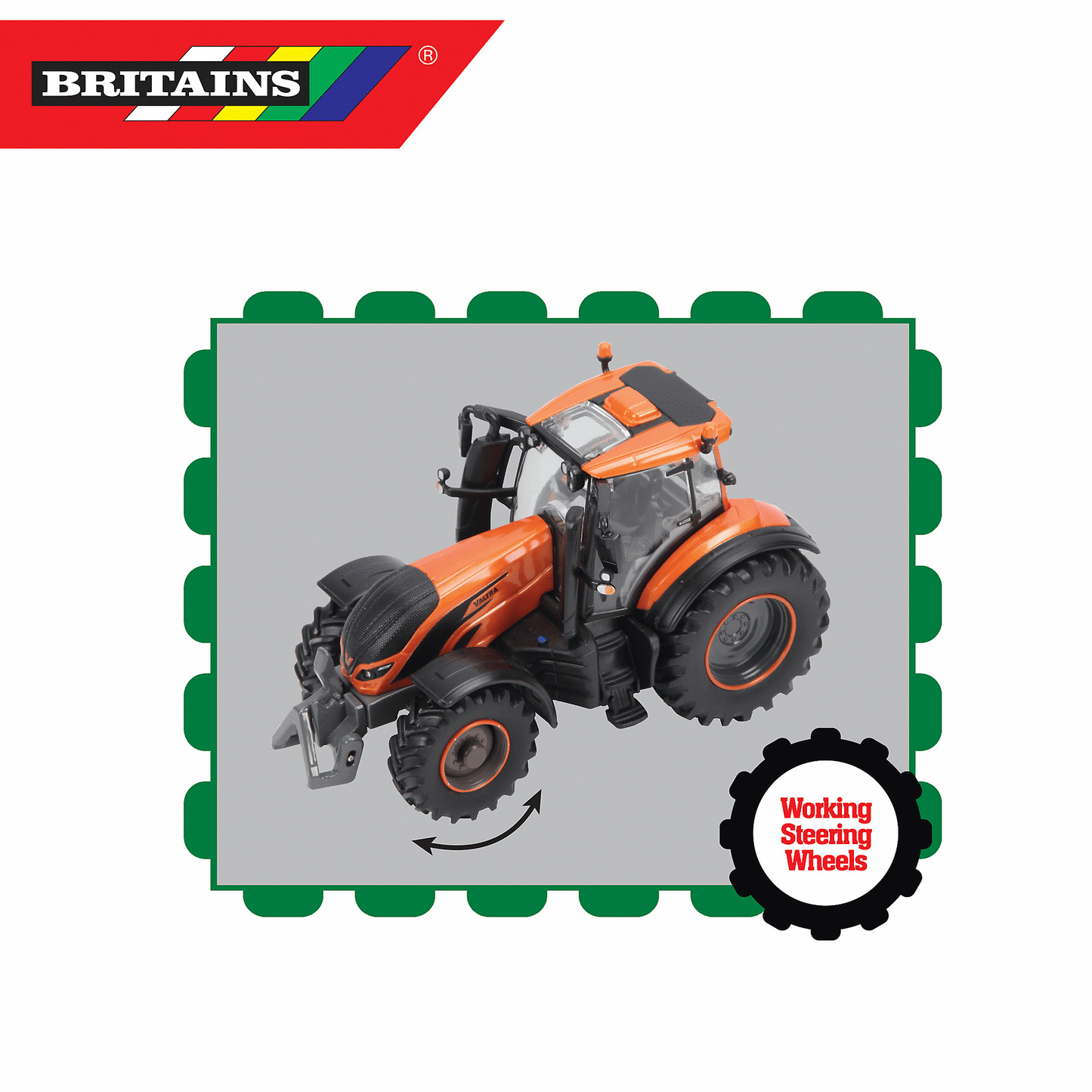 Britains Toys Valtra Metallic Orange T254