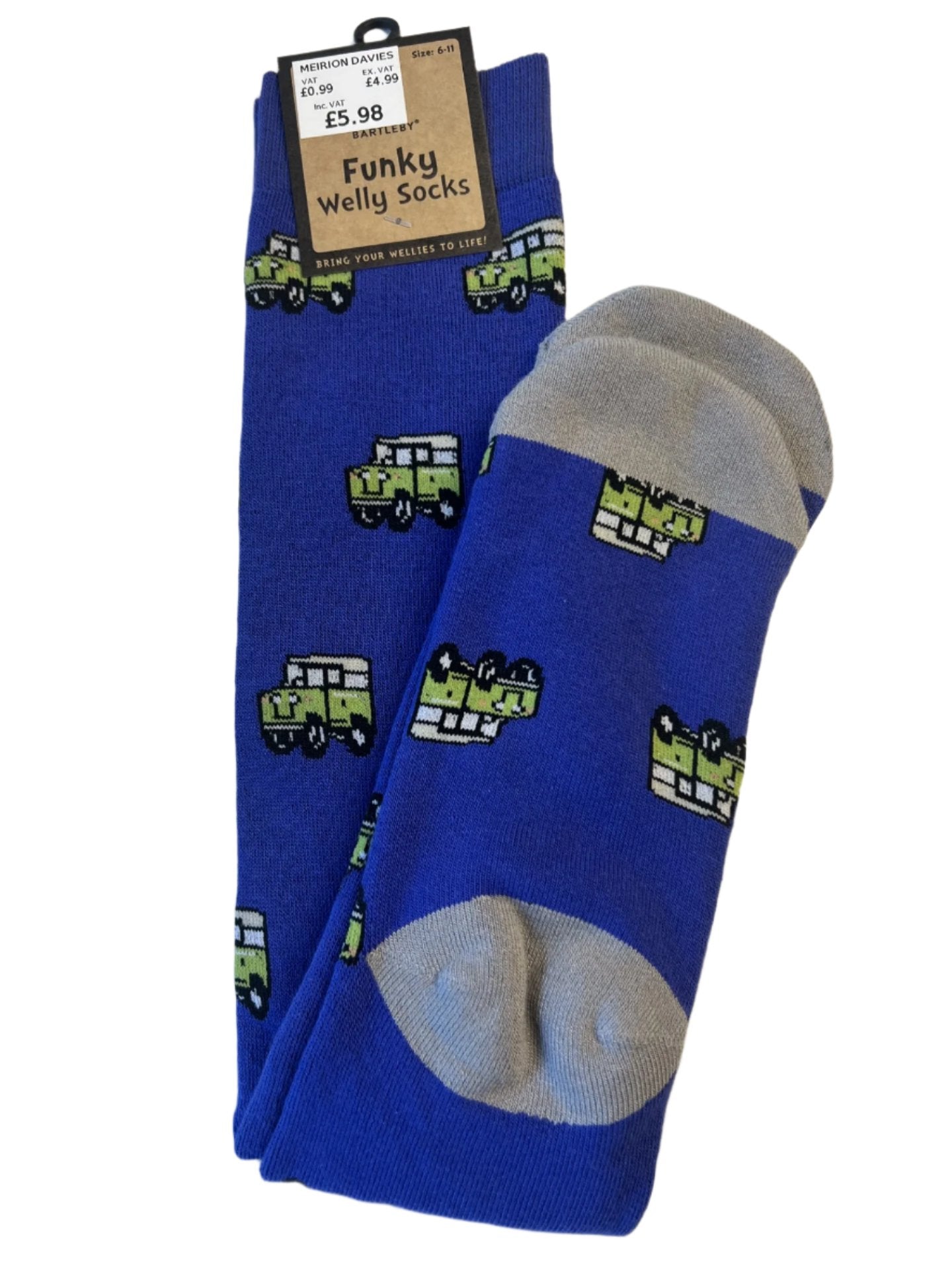 Bartleby Mens Funky Welly Stock Land Rover