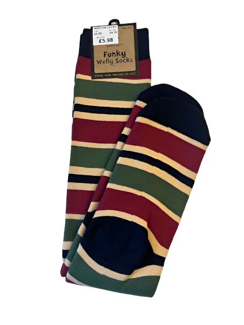 Bartleby Mens Funky Sock Striped