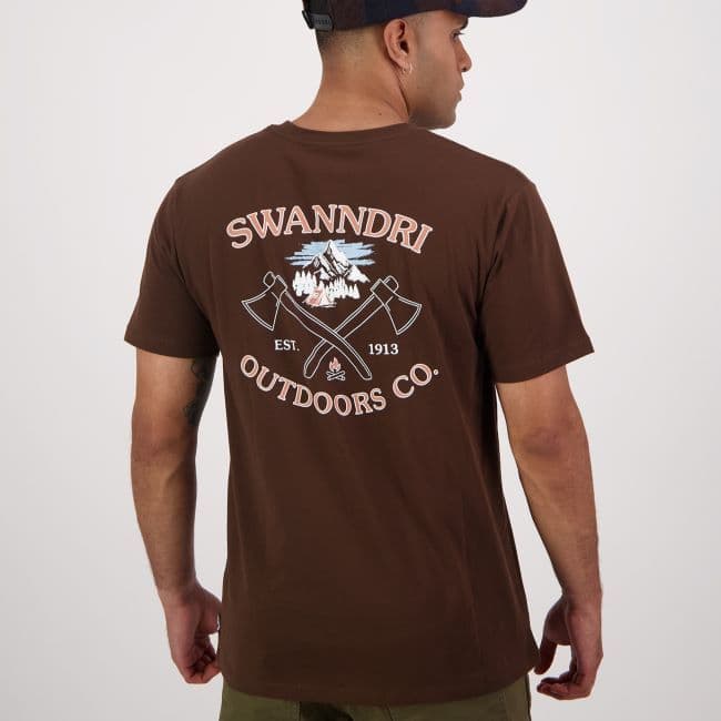 Swanndri Fireside Printed Tshirt