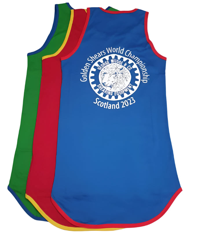 George Mudge Shearing Singlet