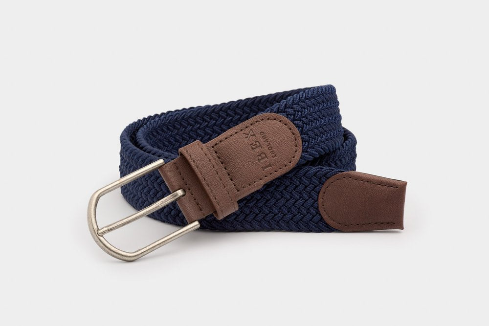 IBEX REPREVED BELT NAVY