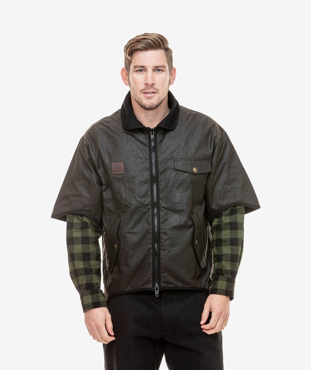 Swanndri 3/4 Sleeve Oilskin Jacket