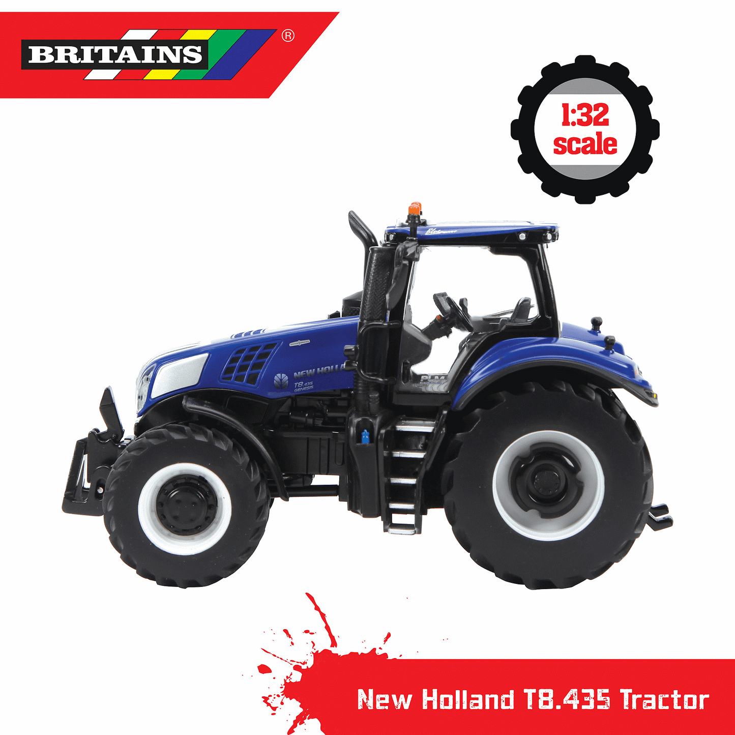 Britains Toys New Holland T8.435 Tractor