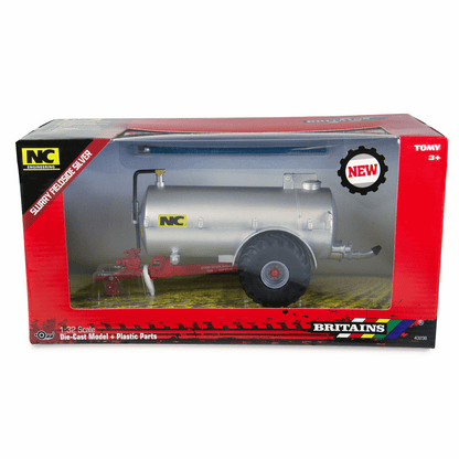 Britains Toys NC Slurry Tanker (Fieldside) Silver