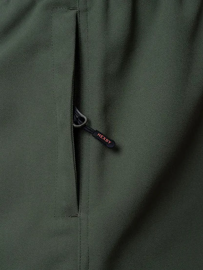 Hexby DuraDri Green Harlequin Shorts