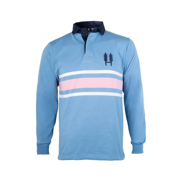 Hexby Blue Upton Rugby Shirt