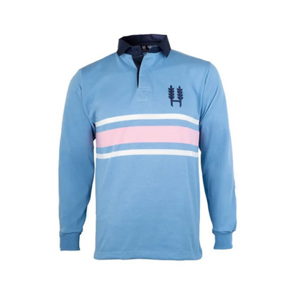 Hexby Blue Upton Rugby Shirt