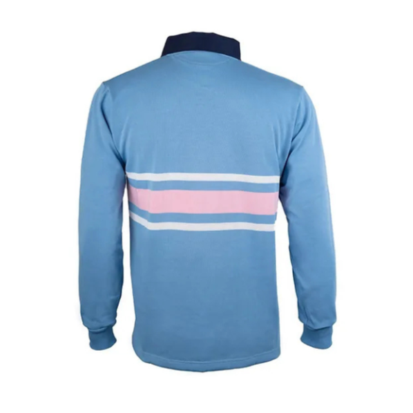 Hexby Blue Upton Rugby Shirt