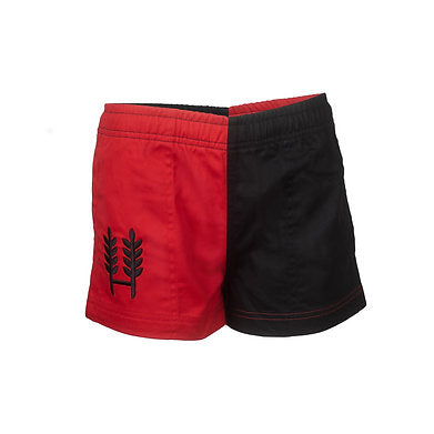 Kids Hexby Harlequin Shorts - Red/Black