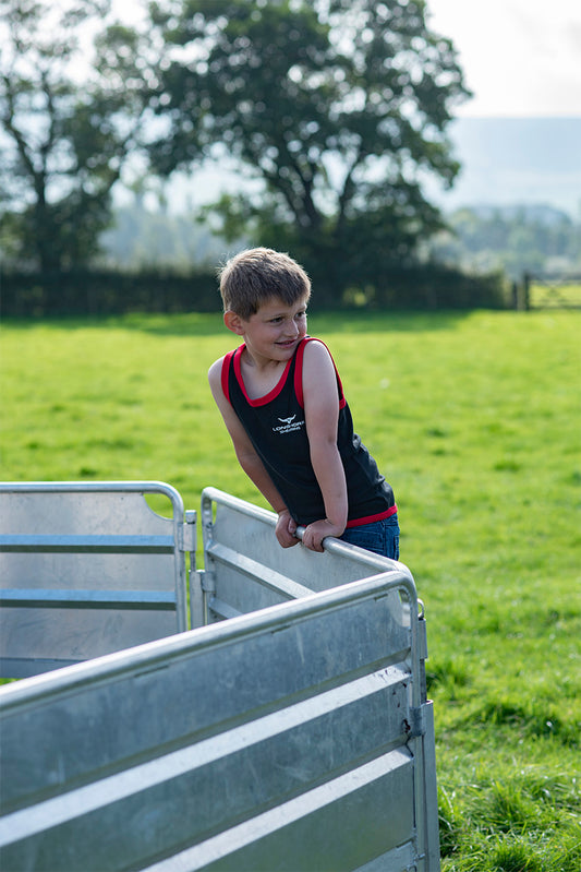 Longhorn Children's Long Tail Shearing Singlet