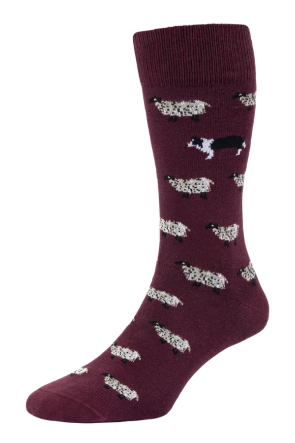 Sheep & Dog Socks HJ414