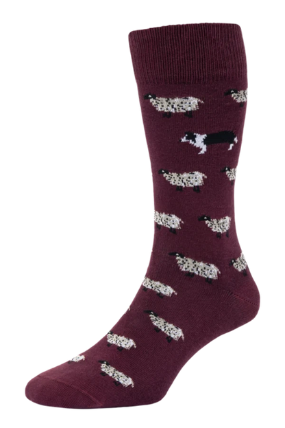 Sheep & Dog Socks HJ414