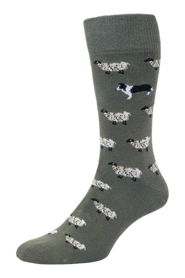Sheep & Dog Socks HJ414