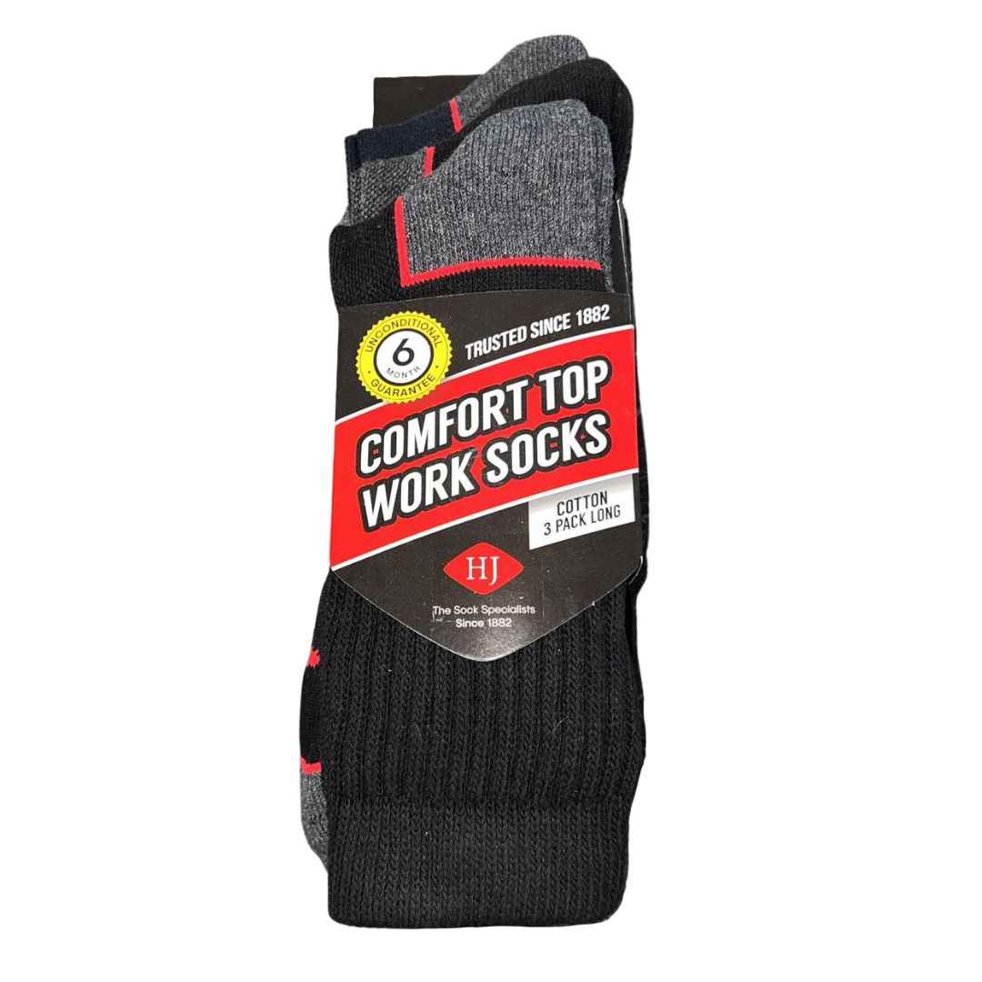 Comfort Top Work Sock - 3 Pack