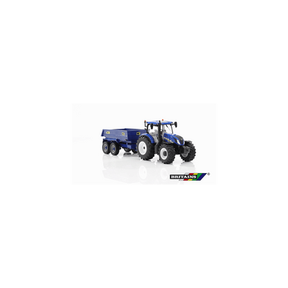 Britains Toys New Holland T6.175 with NC Dump Trailer Playset