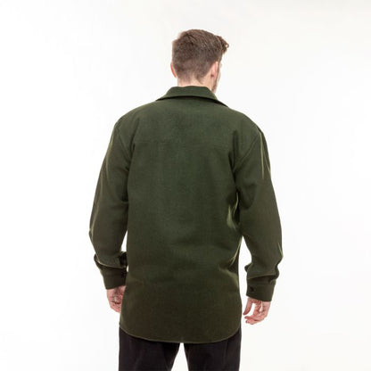 Swanndri Ranger Wool Zip Front Bush Shirt