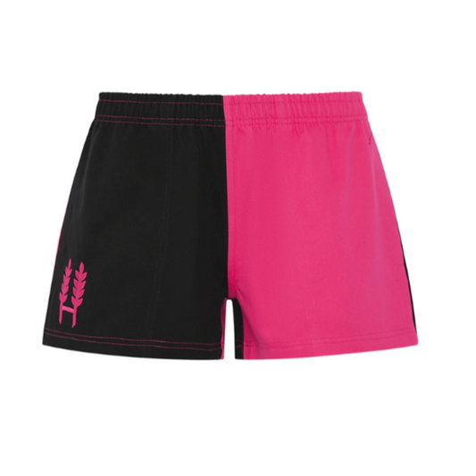 Hexby Pink/Black Harlequin Shorts