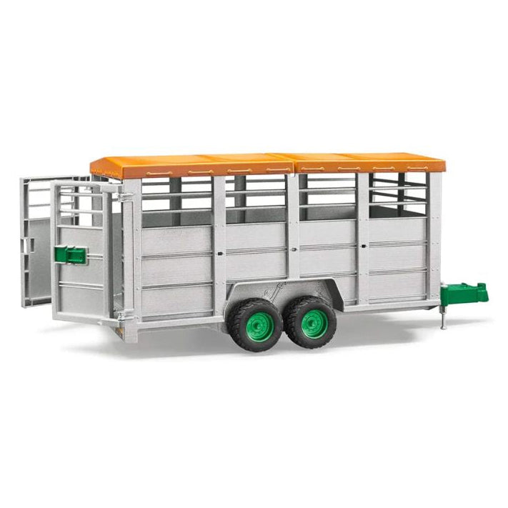 Bruder Livestock Trailer + 1 Cow