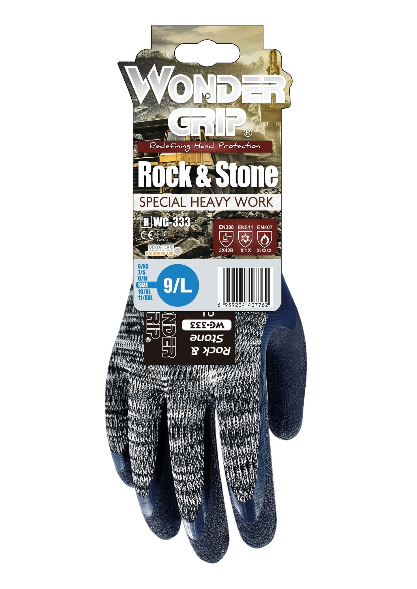 Wonder Grip Rock & Stone Gloves