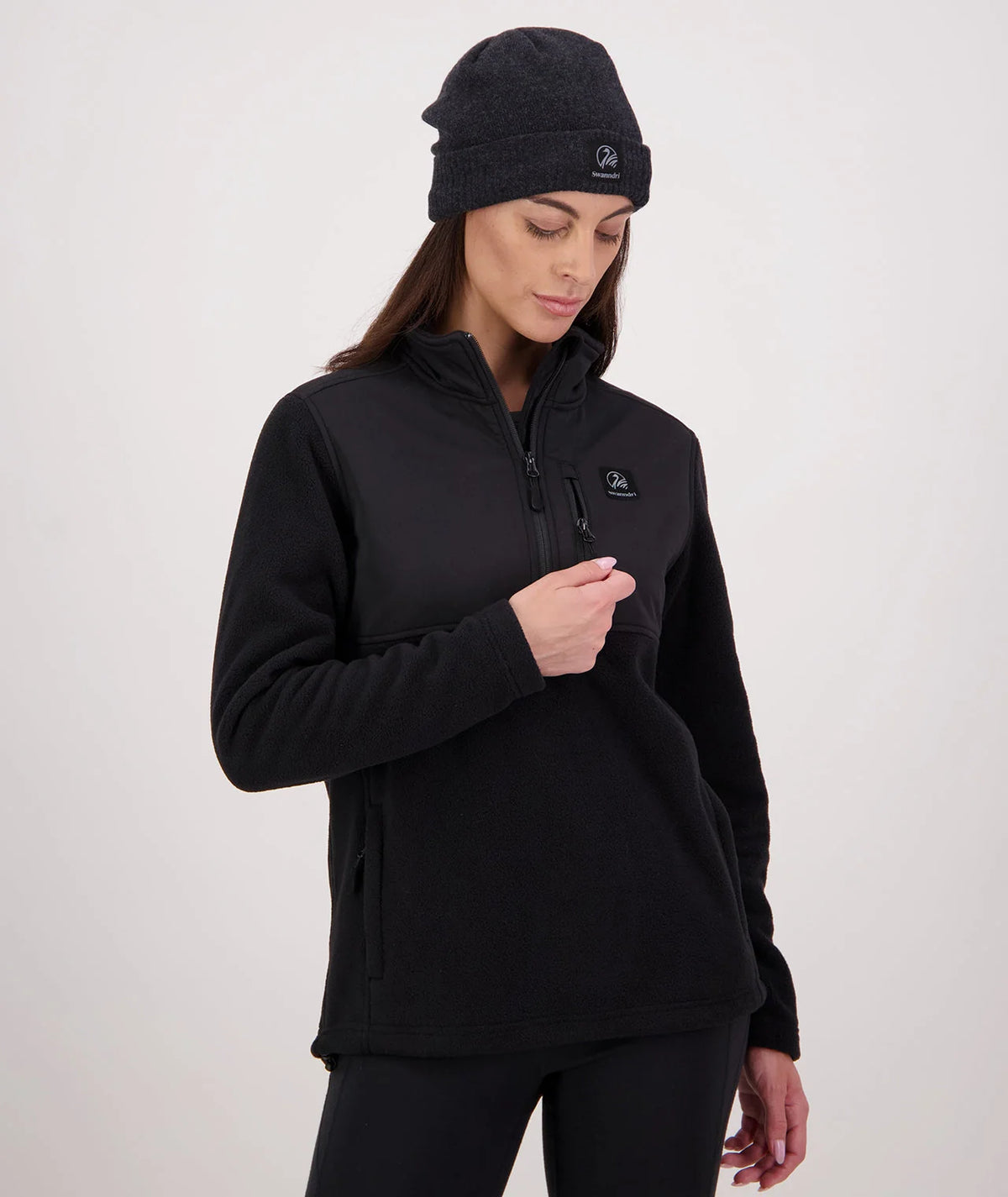 Swanndri Womens High Rock Hybrid Pullover
