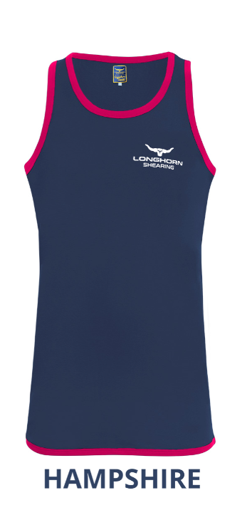 Longhorn Long Tail Shearing Singlet - Hampshire