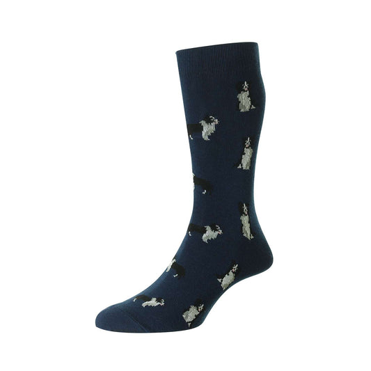 Collie Dog Cotton Rich Socks